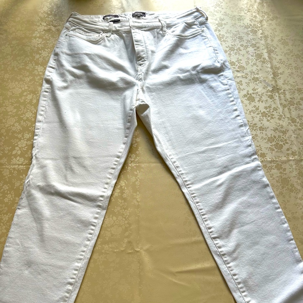 NYDJ White Jeans